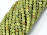 Matte Jade Beads, 4mm (4.3mm) Round Beads-Gems: Round & Faceted-BeadDirect
