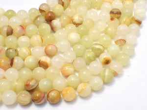 Afghan Jade Beads, 8mm Round Beads-Gems: Round & Faceted-BeadDirect