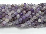 Amethyst Beads, 6mm (6.5mm) Round Beads-BeadDirect