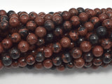 Mahogany Obsidian Beads, Round, 6mm-Gems: Round & Faceted-BeadDirect