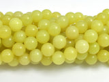 Lemon Jade, 10mm Round beads-BeadDirect