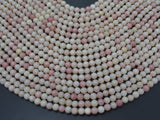 Pink Opal Beads, 6mm Round Beads-Gems: Round & Faceted-BeadDirect