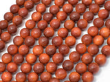 Dragon Blood Wood Beads, 6mm Round Beads, 25 Inch-Wood-BeadDirect