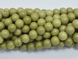 Alashan Agate 8mm Round Beads, 15 Inch-BeadDirect