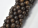 Bronzite Bead, 10mm Round Beads-Gems: Round & Faceted-BeadDirect