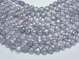 Jade - Gray 12mm Heart Beads-BeadDirect