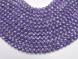 Mystic Coated Amethyst 8mm Faceted Round-BeadDirect