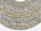 Labradorite Beads, 6mm (6.7mm) Round-Gems: Round & Faceted-BeadDirect