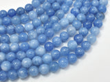Jade Beads-Blue Gray, 8mm Round Beads-Gems: Round & Faceted-BeadDirect