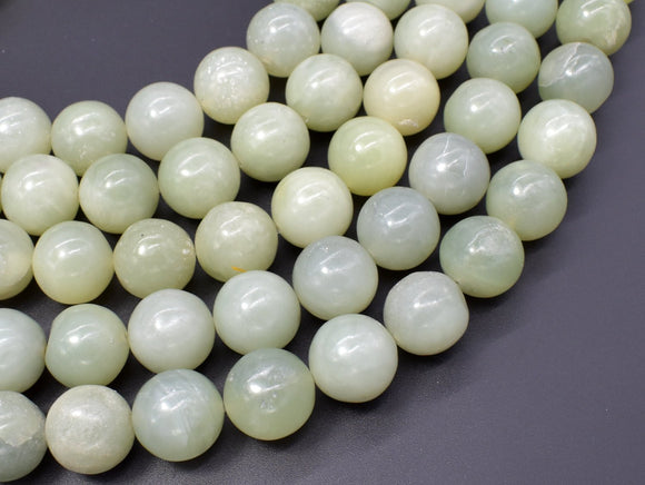 New Jade Beads, 16mm (15.5mm) Round Beads-Gems: Round & Faceted-BeadDirect
