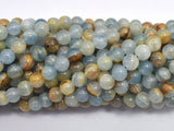 Blue Calcite 6mm (6.5mm) Round-BeadDirect