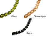 CZ beads, 6 mm Faceted Round-Cubic Zirconia-BeadDirect