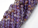 Super Seven Beads, Cacoxenite Amethyst, 6mm Round-Gems: Round & Faceted-BeadDirect
