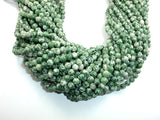 Green Spot Jasper Beads, Round, 6mm-Gems: Round & Faceted-BeadDirect