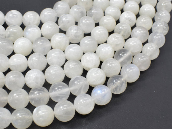 Moonstone Rainbow Beads, Round, 10mm-Gems: Round & Faceted-BeadDirect