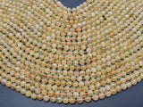 Citrine Beads, 6mm(6.2mm) Round Beads-Gems: Round & Faceted-BeadDirect