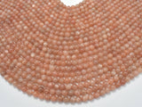 Sunstone Beads, 6mm (6.5mm) Round-Gems: Round & Faceted-BeadDirect
