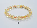 Citrine Beads, Approx. 8mm Round Beads, 7-7.5 Inch-Gems: Round & Faceted-BeadDirect