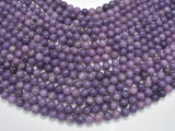 Lepidolite Beads, 8mm Round Beads-Gems: Round & Faceted-BeadDirect