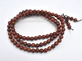 Red Sandalwood Beads, 6mm, Round Beads, Mala Beads, 108 beads-Wood-BeadDirect