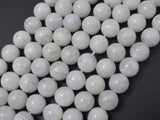 Moonstone-Rainbow Beads, 10mm(10.5mm) Round-Gems: Round & Faceted-BeadDirect
