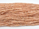 Sunstone Beads, 4mm (3.8mm) Round Beads-BeadDirect