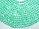 Jade Beads-Light Green, 8mm Round Beads-Gems: Round & Faceted-BeadDirect