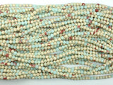 Matte Impression Jasper, 4mm Round Beads-BeadDirect