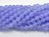 Jade Beads, Light Purple, 8mm Round Beads-Gems: Round & Faceted-BeadDirect