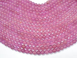 Jade Beads-Mauve, 8mm Round Beads-Gems: Round & Faceted-BeadDirect