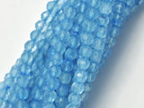 Blue Topaz Beads, 2.6mm Micro Faceted Round-Gems: Round & Faceted-BeadDirect