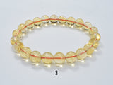 Citrine Beads, Approx. 8mm Round Beads, 7-7.5 Inch-Gems: Round & Faceted-BeadDirect