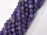 Amethyst, 8mm, Faceted Round-BeadDirect