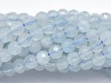 Aquamarine Beads, 3.5mm Micro Faceted-Gems: Round & Faceted-BeadDirect