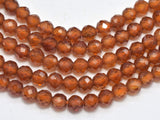 Hessonite, Orange Garnet Beads, 3mm Faceted Micro Round-Gems: Round & Faceted-BeadDirect