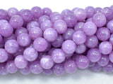 Malaysia Jade Beads- Lilac, 8mm (8.4mm) Round-Gems: Round & Faceted-BeadDirect