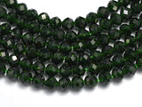 Green Goldstone 3.2mm Micro Faceted Round-BeadDirect
