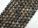 Natural Glowing Yooperlite 8mm (8.5mm) Round Beads-BeadDirect