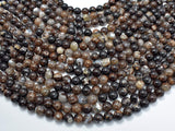 Brown Fire Agate, 8mm Round Beads, 15 Inch-Gems: Round & Faceted-BeadDirect
