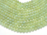 Matte New Jade Beads, 8mm (8.7mm) Round-Gems: Round & Faceted-BeadDirect