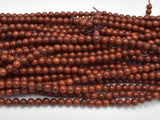 Rosewood Beads, 6mm Round Beads-Wood-BeadDirect