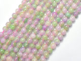 Jade - Light Green & Lavender 6mm Round-BeadDirect