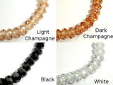 CZ bead, Faceted Rondelle, Approx 3.5 x 6 mm-Cubic Zirconia-BeadDirect