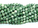 Green Spot Jasper Beads, Round, 6mm-Gems: Round & Faceted-BeadDirect