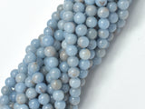 Angelite Beads, 6mm Round Beads-Gems: Round & Faceted-BeadDirect