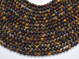 Tiger Eye Beads, 3 color, 6mm, 15 Inch-BeadDirect