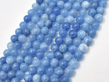 Jade Beads-Blue Gray, 8mm Round Beads-Gems: Round & Faceted-BeadDirect