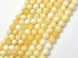 Honey Jade Beads, 8mm (8.5mm) Round Beads-BeadDirect