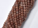 Purple Aventurine Beads, 4mm Round Beads-Gems: Round & Faceted-BeadDirect