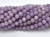 Lepidolite Beads, 6mm (6.6mm) Round-Gems: Round & Faceted-BeadDirect